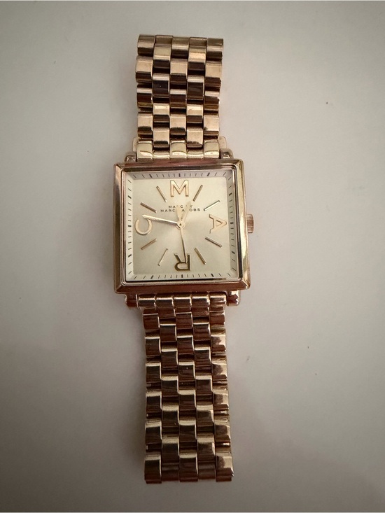 Marc Jacobs Accessories - Marc Jacobs Rose Gold Square Dial Bracelet Watch